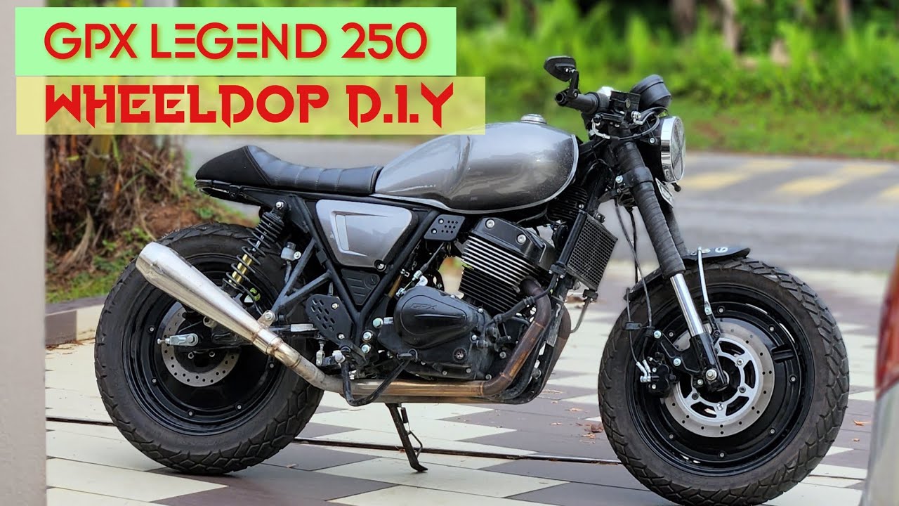 GPX Legend 250 Twin : Ep#16 - Wheeldop DIY