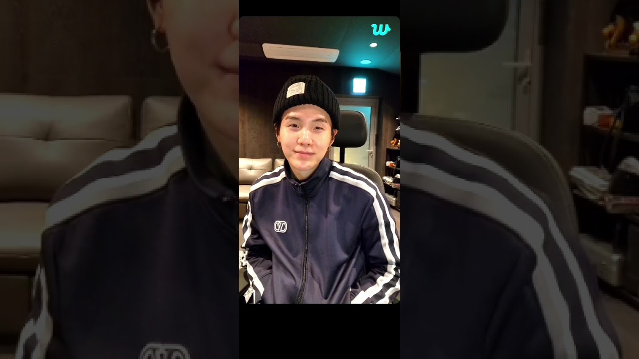 ## 💜 BTS suga ne kiya sabhi army ko valentine Day wish 😊😊##min yoongi ka valentine day 😄 😄 live  ❤️