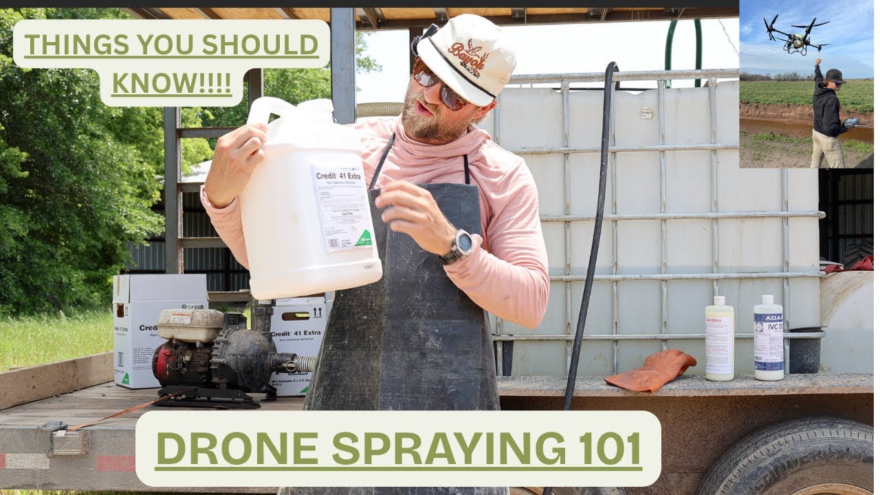 DRONE SPRAYING 101 (MUST WATCH)