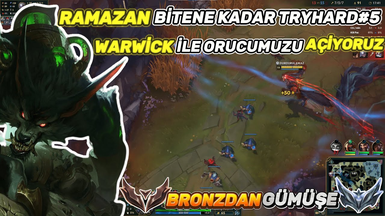Ramazan Serisi #5: Warwick ile Av Başlıyor!