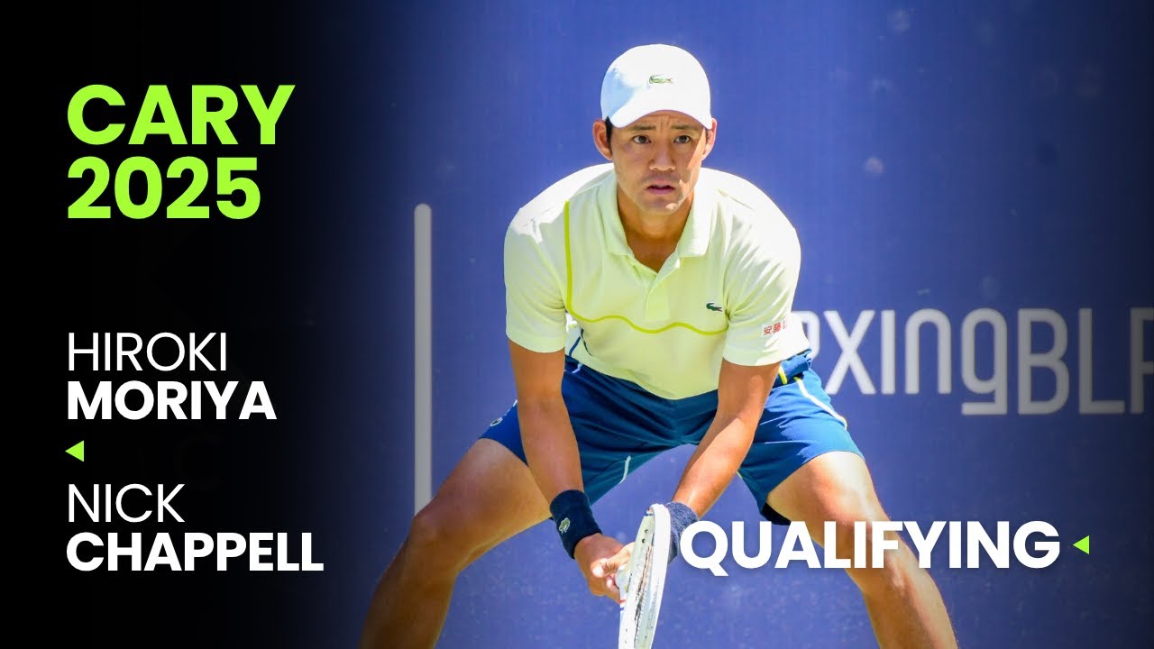 Hiroki Moriya vs Nick Chappell | Cary 2025 Qualifying | ATP Highlights