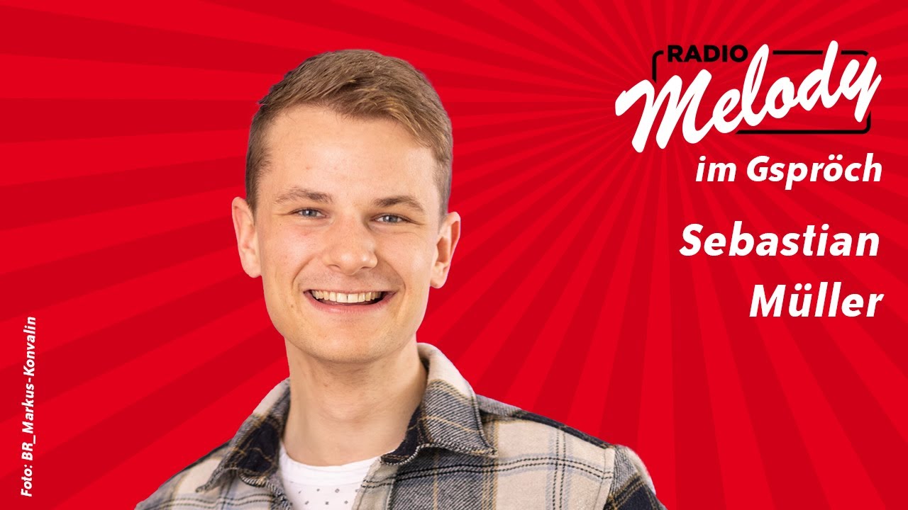 Sebastian Müller - Sieger BR Schlager Traum 22 - im Radio Melody Gespräch - Aug22