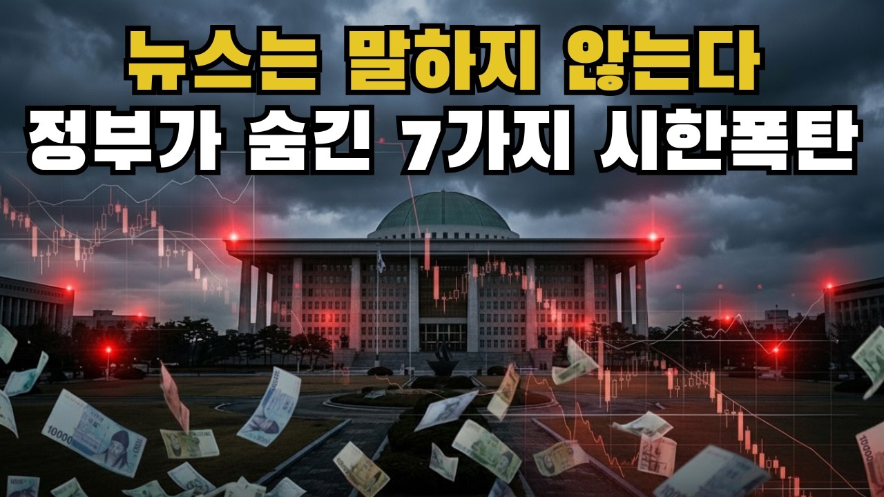 정부가 절대 공개하지 않는 한국 경제의 불편한 진실 7가지