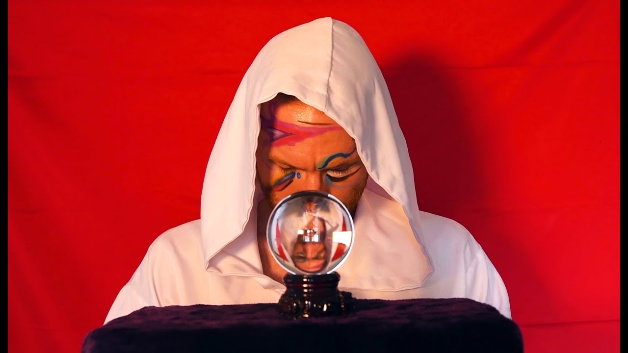 ASMR Magick Shaman - Mineral Healing, Crystal Ball, Hand Movements, Tongue Clicking