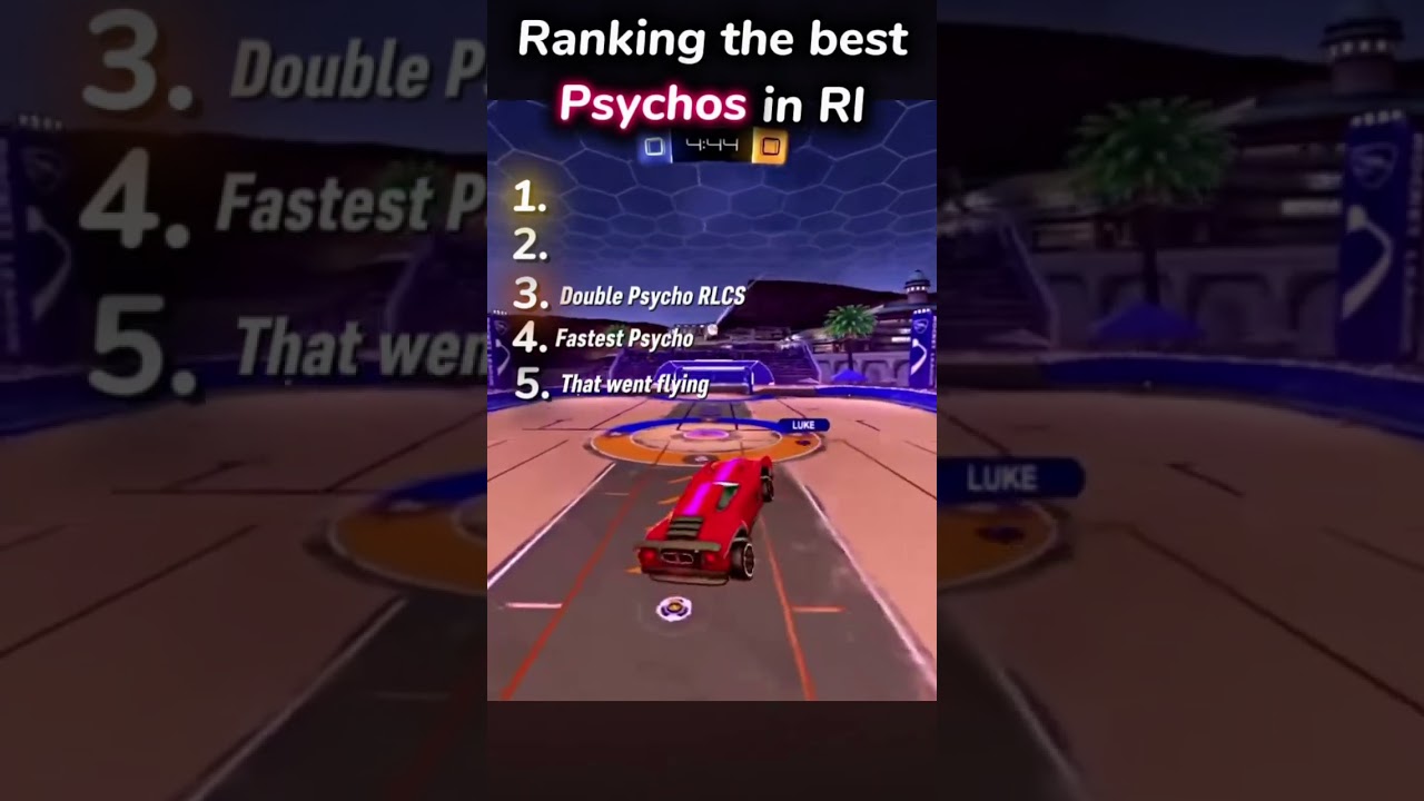 Ranking best Psychos in Rl🥶 #rocketleague #psycho #rating #best #viral