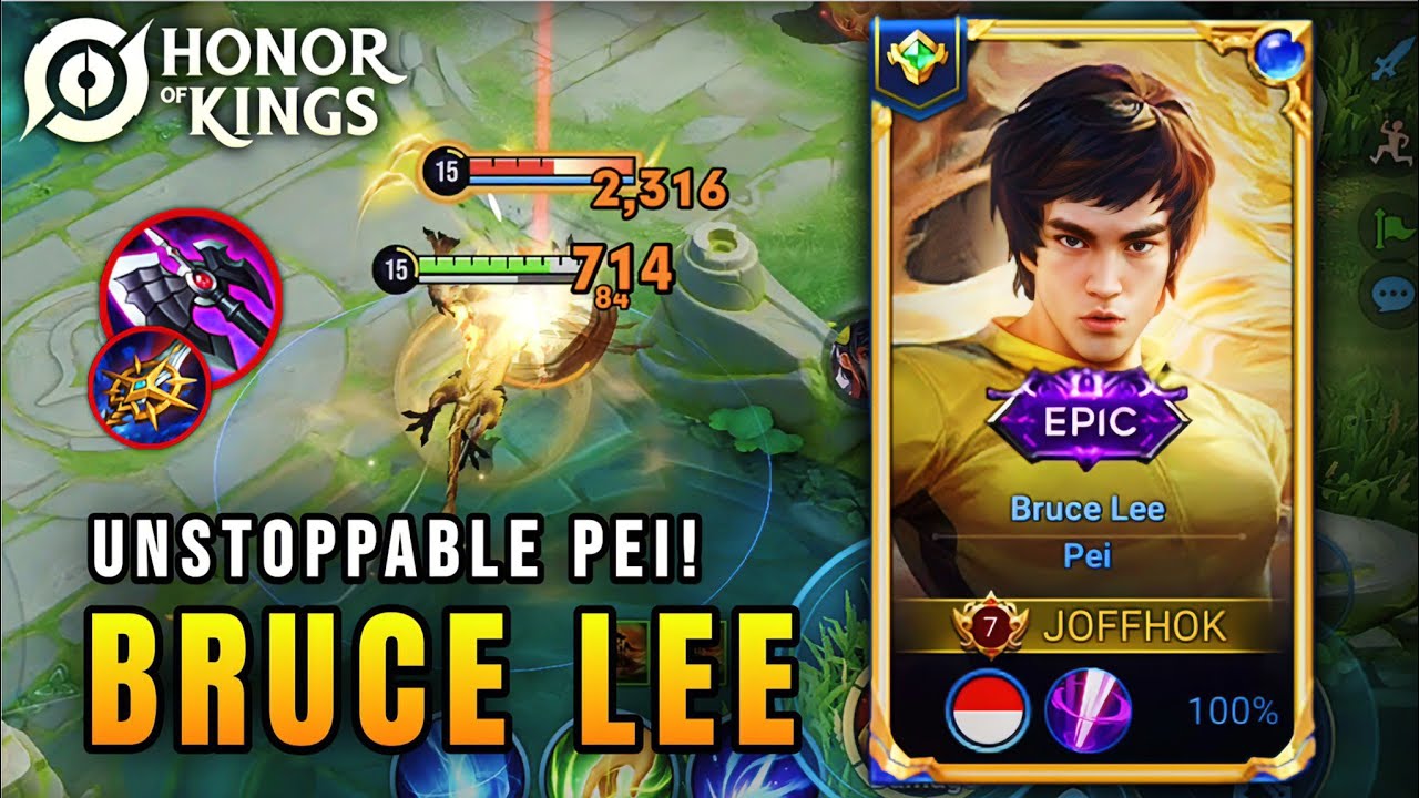 Pei’s Meta Jungler! 100% Monster Damage Build & Insane Gameplay | Honor of Kings 