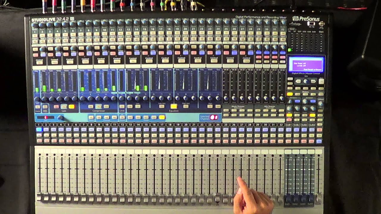 PreSonus—How to Set Levels on the StudioLive AI Mixers