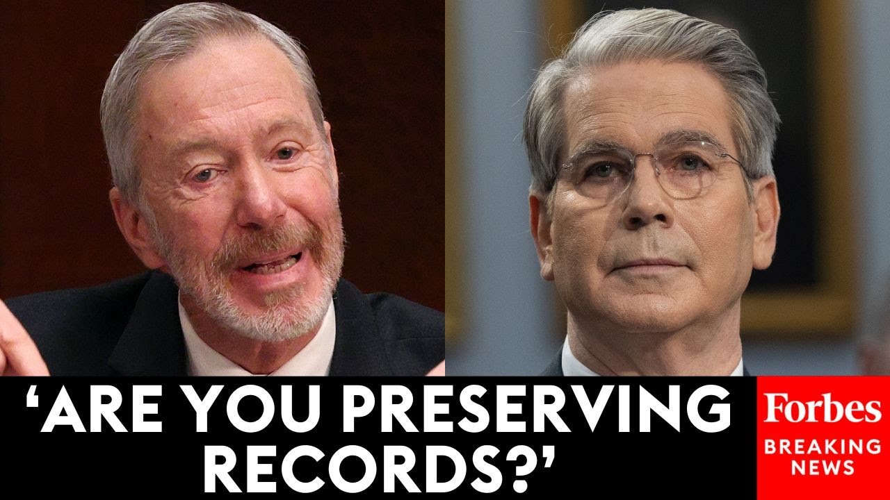 Stephen Lynch Grills Sec. Scott Bessent On His Use Of Signal: 'There Are Serious Consequences...'