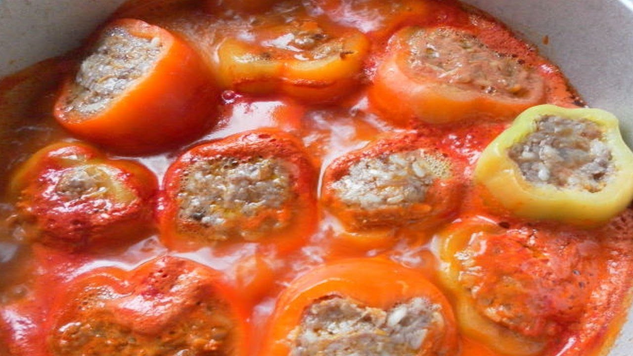 ОЧЕНЬ ВКУСНЫЙ ФАРШИРОВАННЫЙ ПЕРЕЦ!
