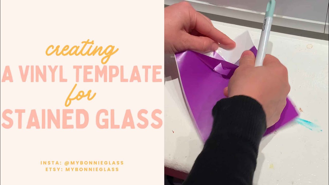 Creating a Vinyl Template for Stained Glass (Cricut Design Studio)