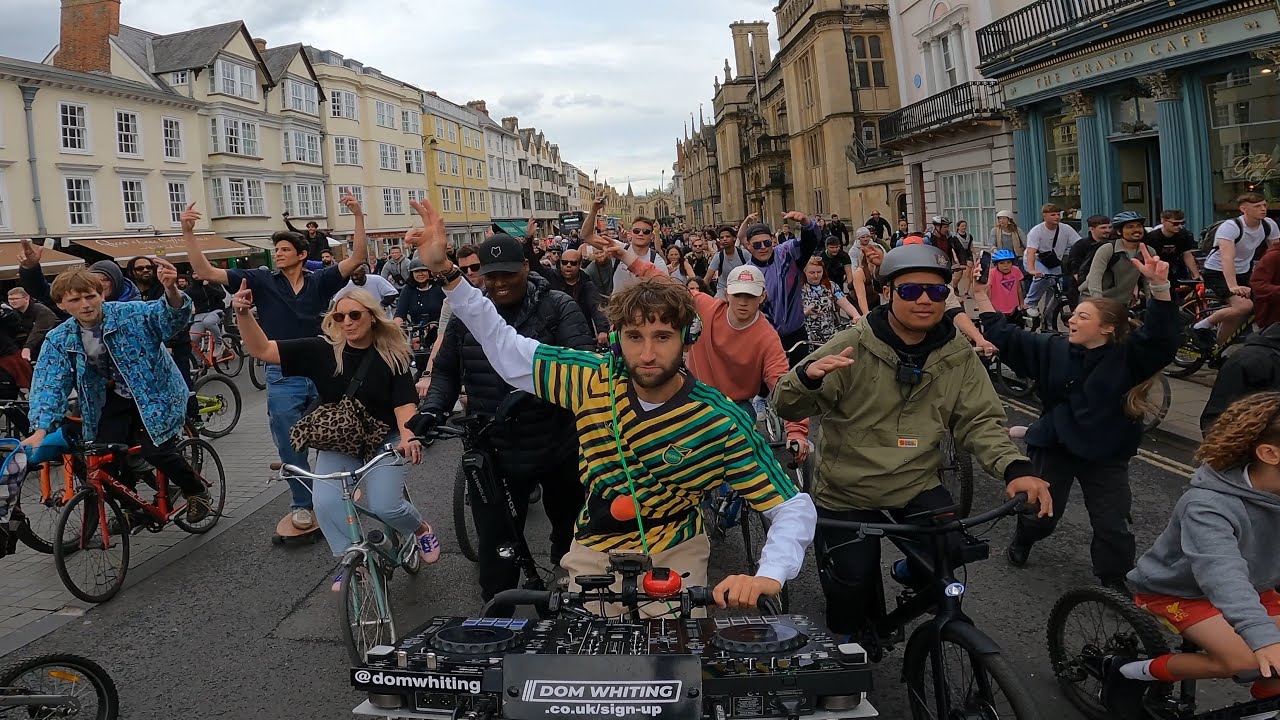 Drum & Bass On The Bike - OXFORD