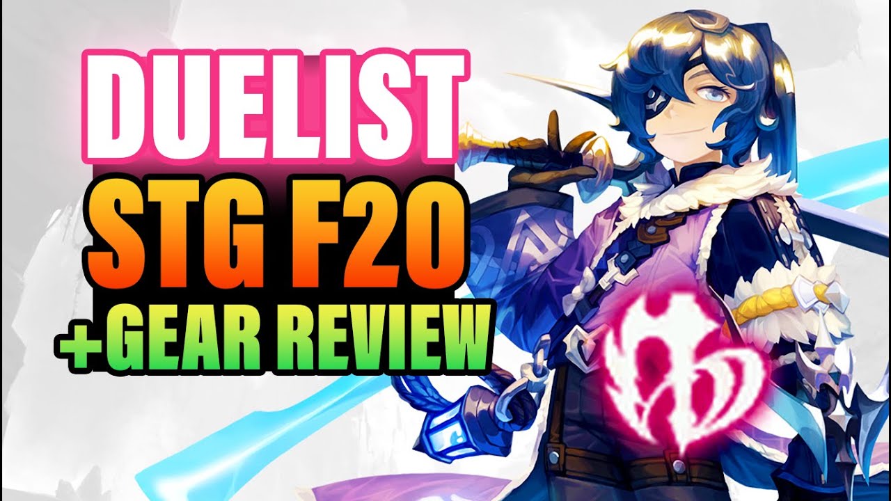 HeyImJonas ~ Duelist STG20 Clear + GEAR REVIEW Dragon Nest SEA