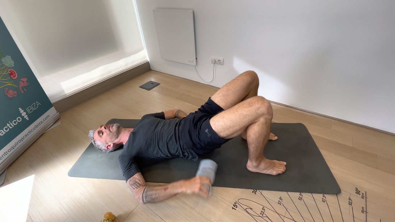 Stretch for relieving Lumbar Spondilolithesis   ENG