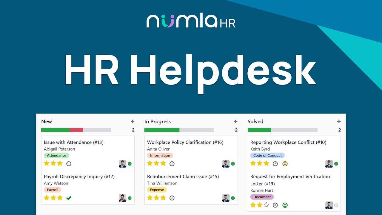 HR Helpdesk App | Numla HR