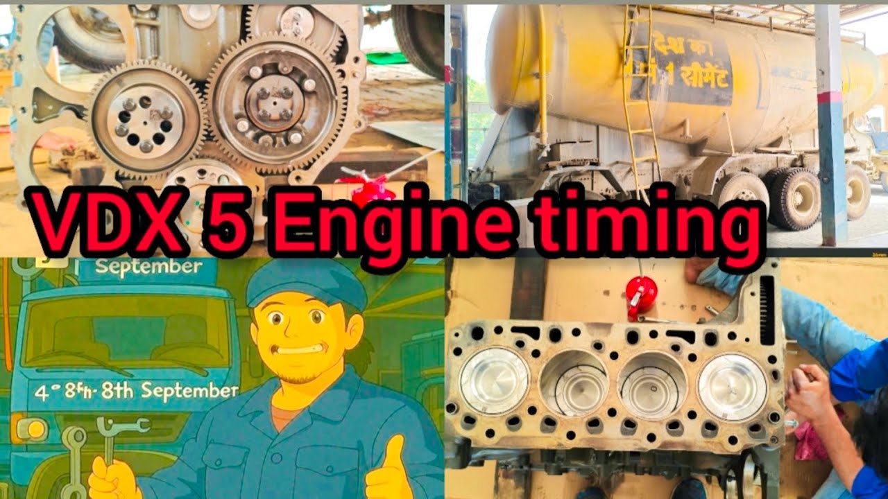 😱Eicher VDX5 Engine Timing🧑‍🔧| टाइमिंग सिक्के जाना इस वीडियो|Truck 🚛 MK Kalam7 #eicher #truck