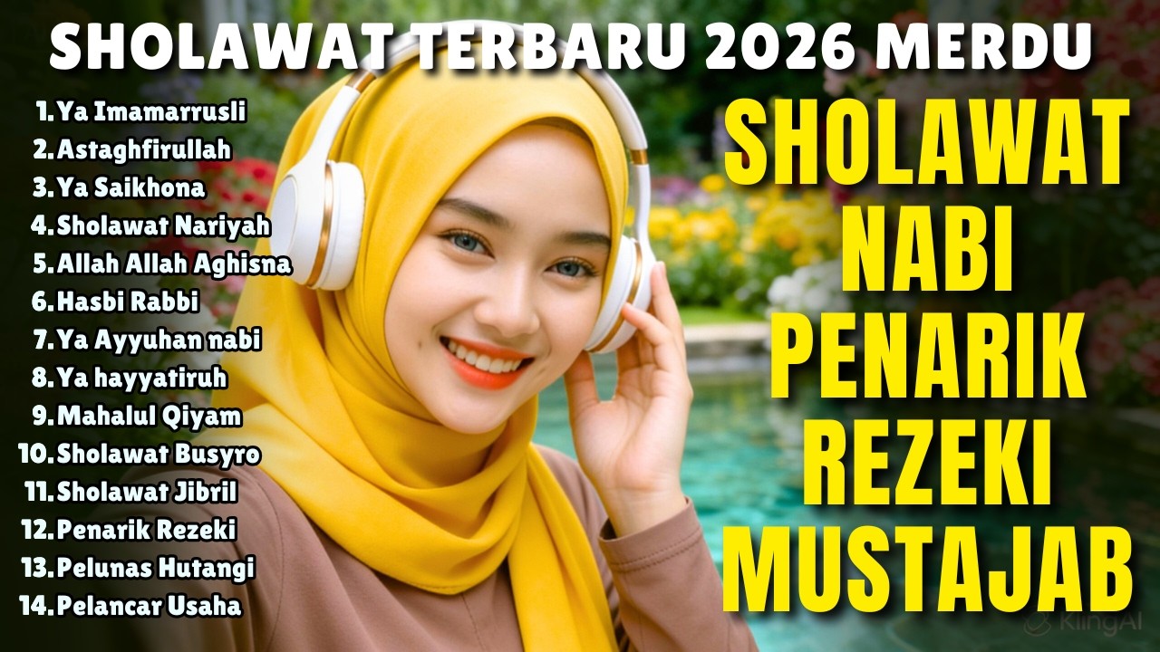 SHOLAWAT NABI TERBARU 2026 PALING BANYAK DICARI | FULL ALBUM | SHOLAWAT JIBRIL PENARIK REZEKI,NARIYA