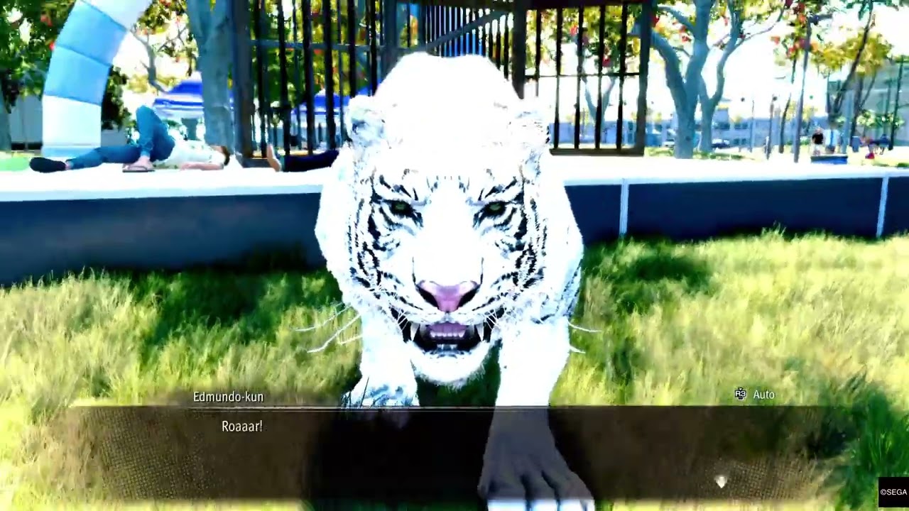 White Tiger Edmunda Kun Profesional NO DAMAGE Like a Dragon Pirate Yakuza in Hawaii Ps 5.