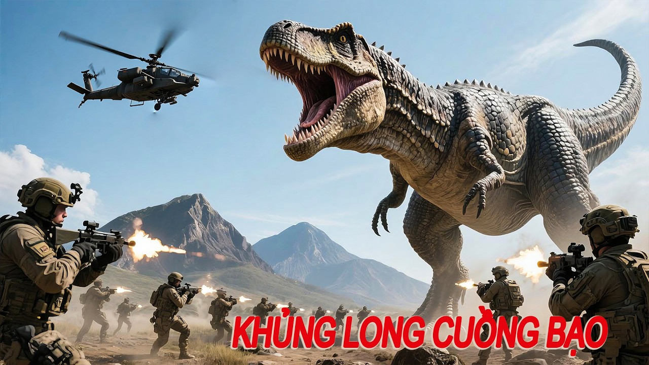 Phim Lẻ Hay: Khủng Long Cuồng Bạo | Phim Hành Động và Phiêu Lưu HD【LỒNG TIẾNG】