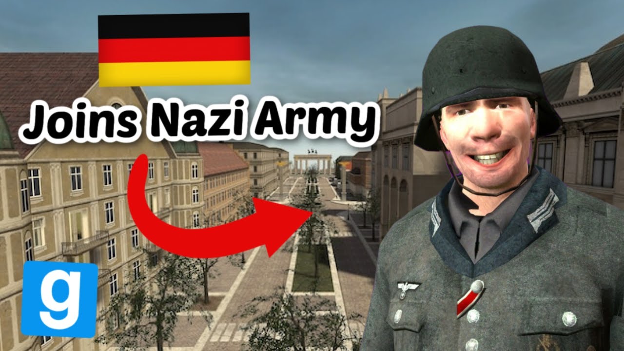 Немец присоединяется к нацистской армии Gmod 1942 RP