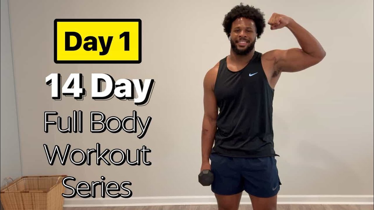 14 Day Easy & Simple Full Body Workout Challenge