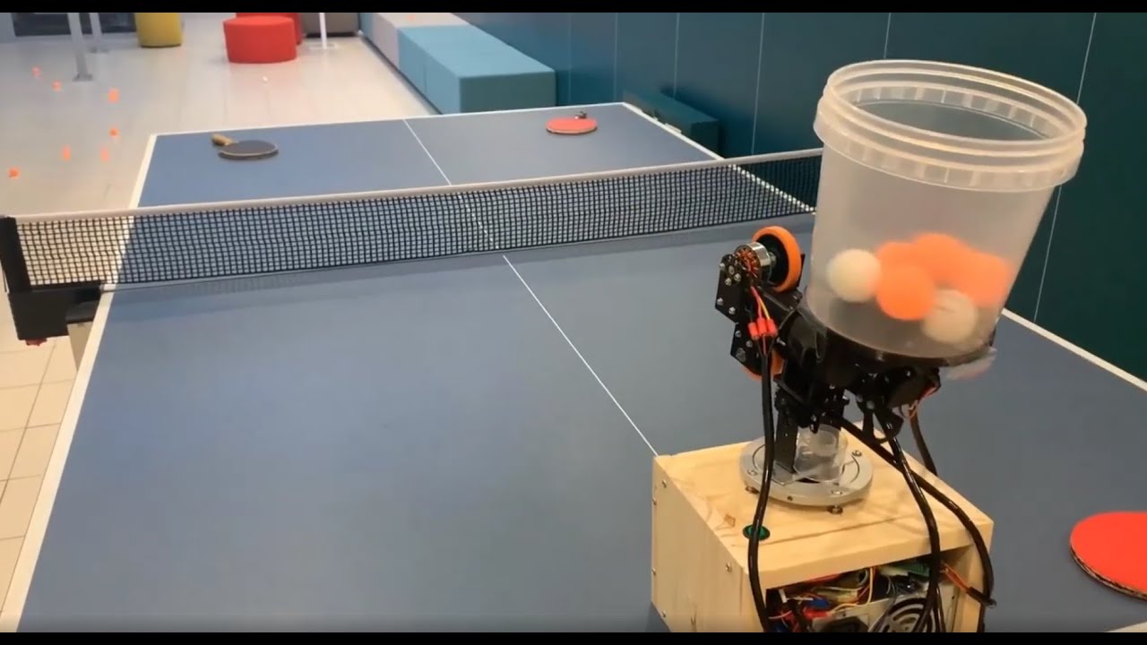 Home-made Table Tennis Robot