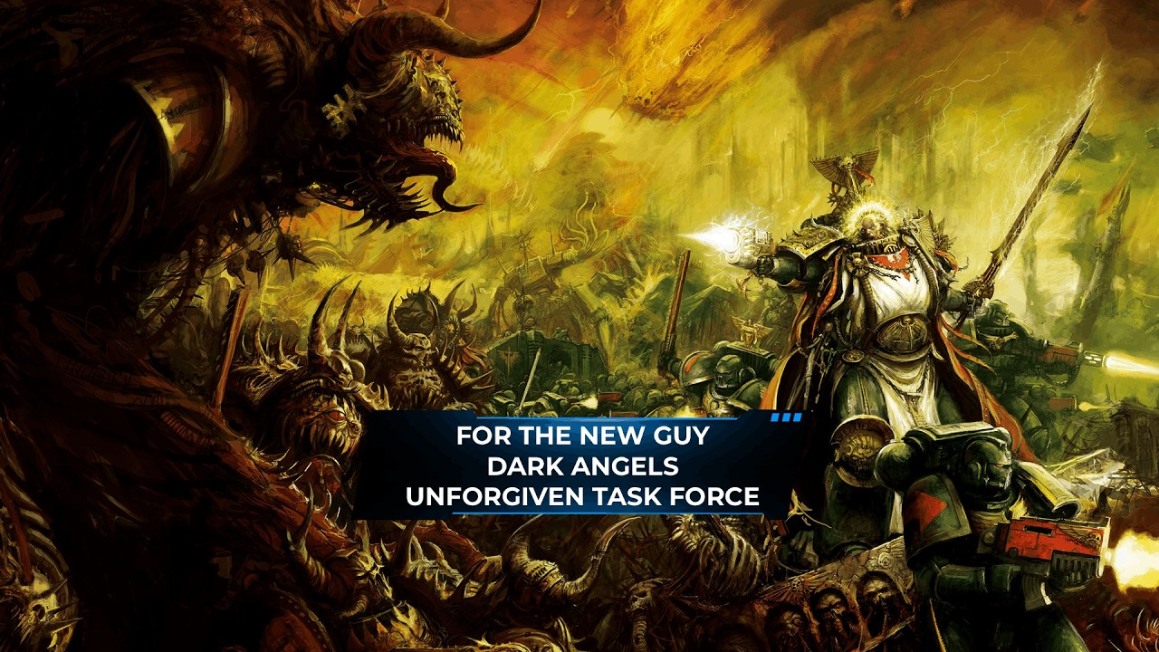 Warhammer 40,000 для новичка: Темные Ангелы - Оперативная группа &laquo;Непрощенные&raquo;