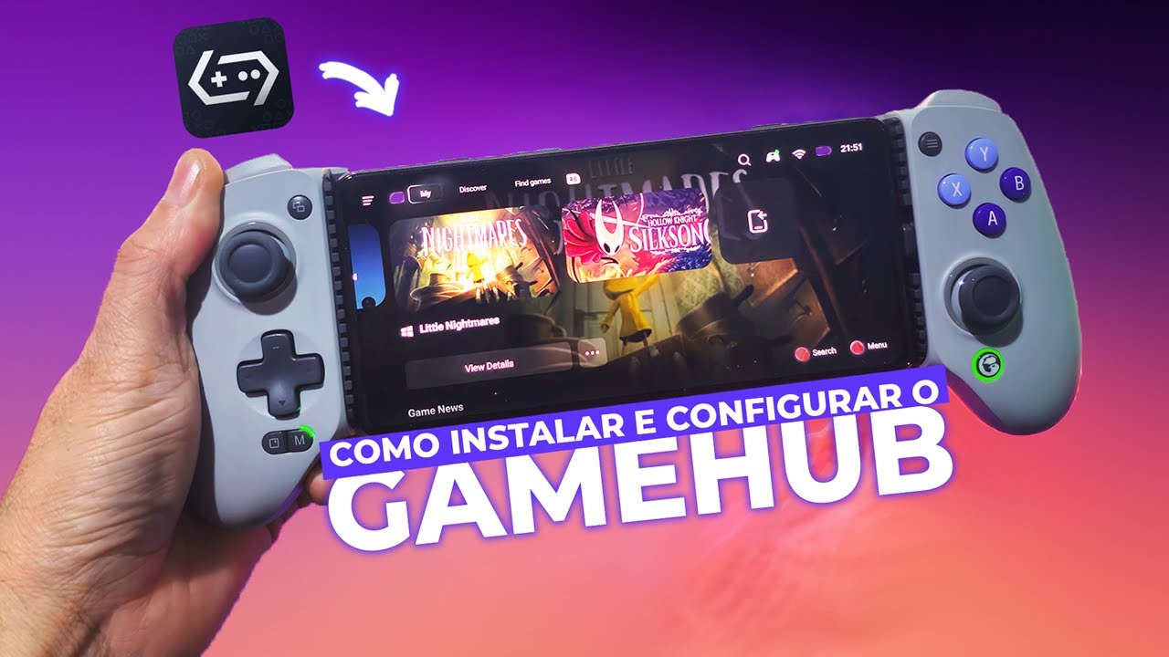 Como INSTALAR e CONFIGURAR o GAMEHUB #gamehub #emulator