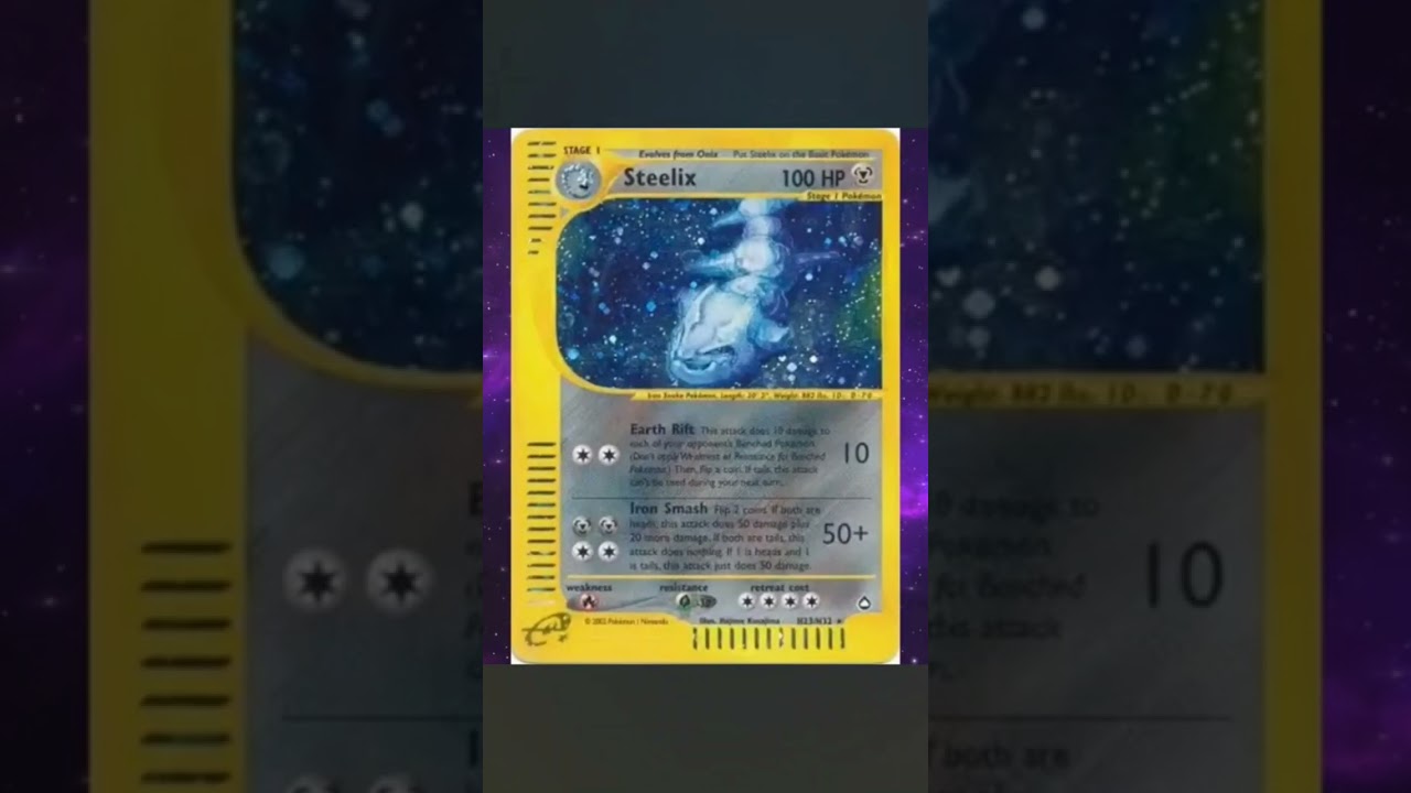 8th Most Expensive Card From Pokemon TCG Set: Aquapolis 