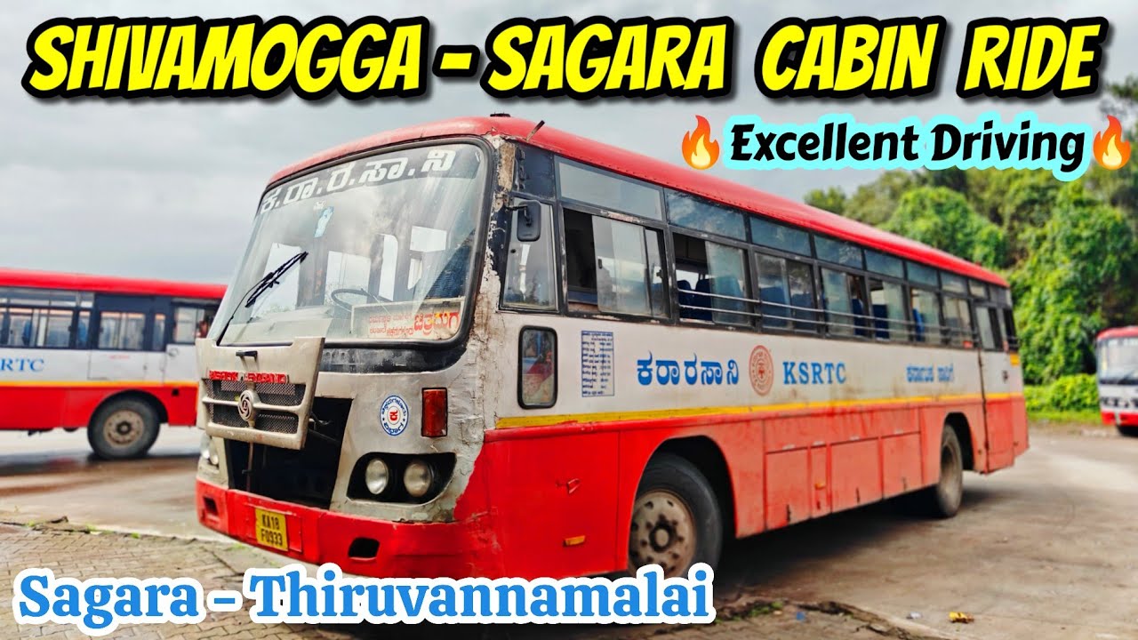 Leyland🔥SAGARA KSRTC Cabin Ride 