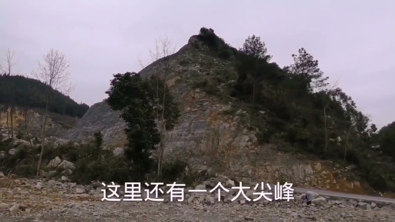 前朝案山秀美，结穴山小巧，可惜因建设破面多，但不失为好案例！