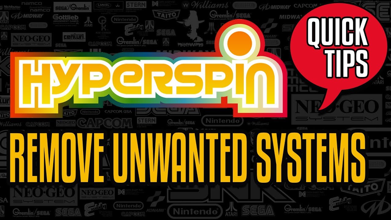 Hyperspin Quick Tips: Remove Unwanted Systems from Hyperspin and RocketLauncher