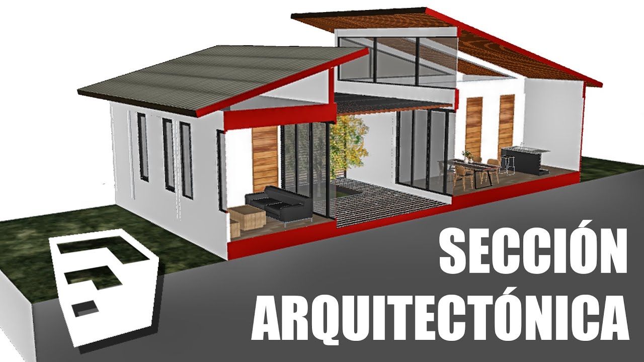 Como hacer un corte en Sketchup | Impacto visual 3D
