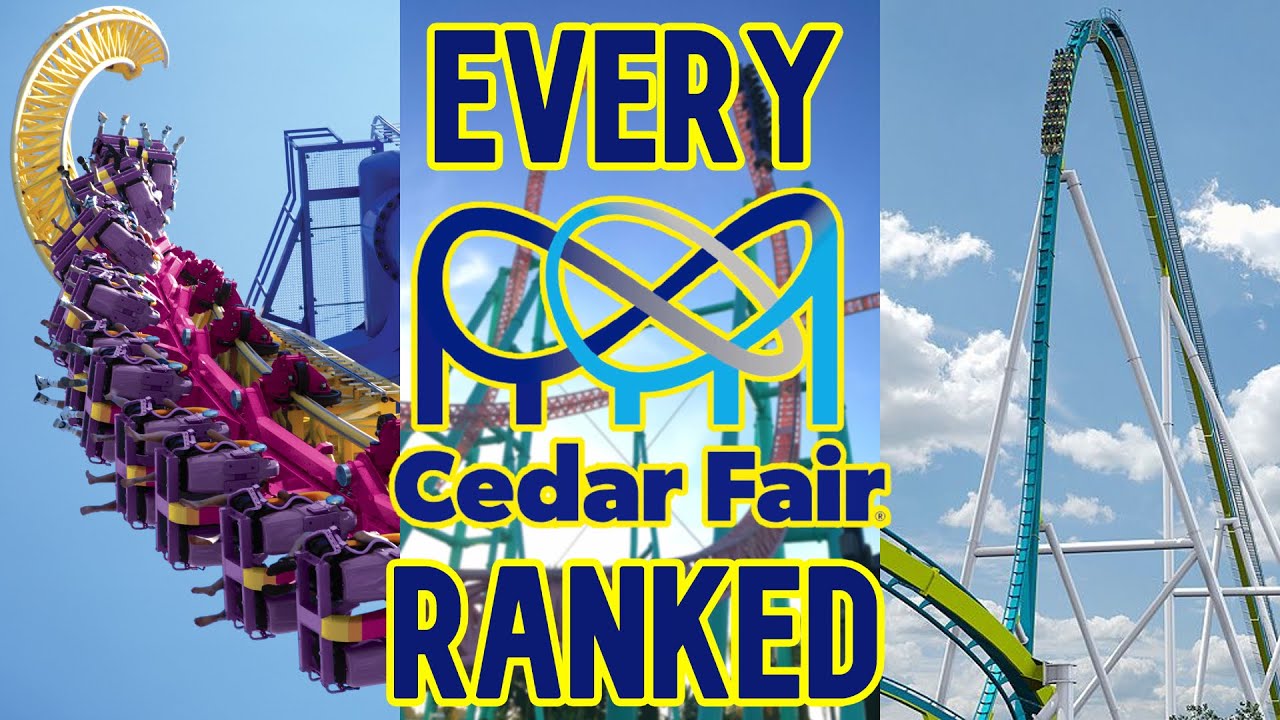 Ranking EVERY Cedar Fair Park