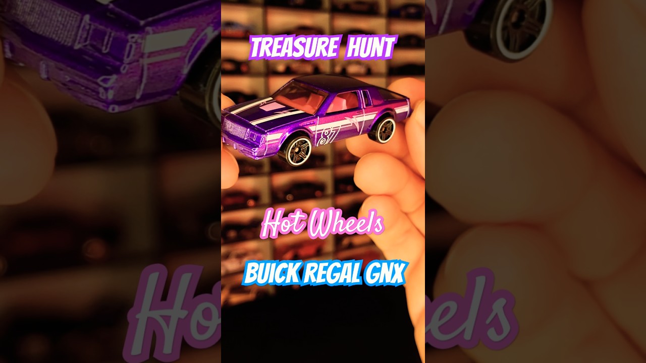 Treasure Hunt Hot Wheels Buick Regal GNX violet 