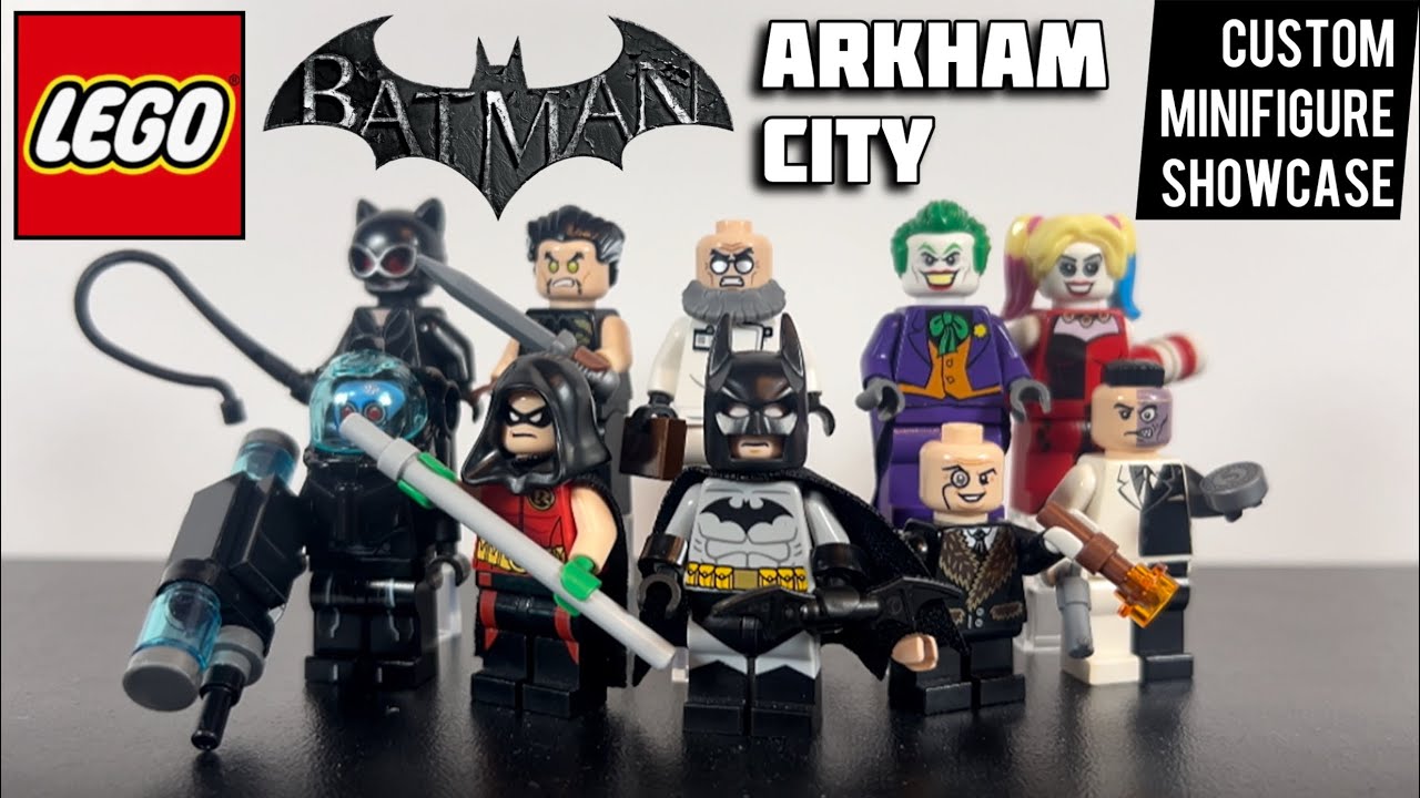 LEGO BATMAN: ARKHAM CITY - Custom Minifigure Showcase