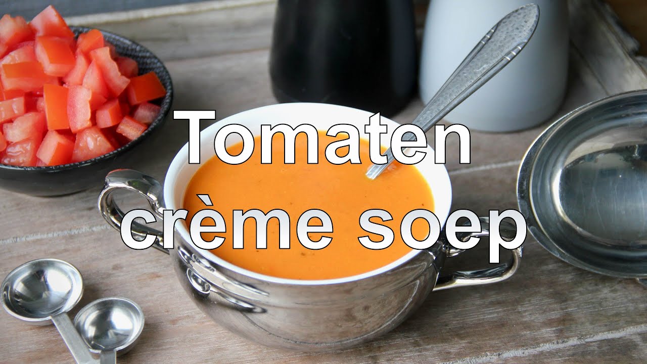 Tomaten creme soep recept