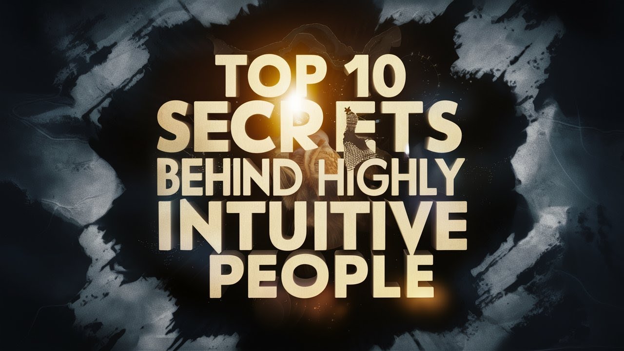 Top 10 Secrets Behind Highly Intuitive People