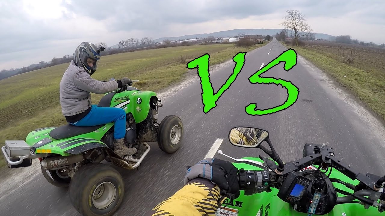 KFX700 vs KFX700 acceleration