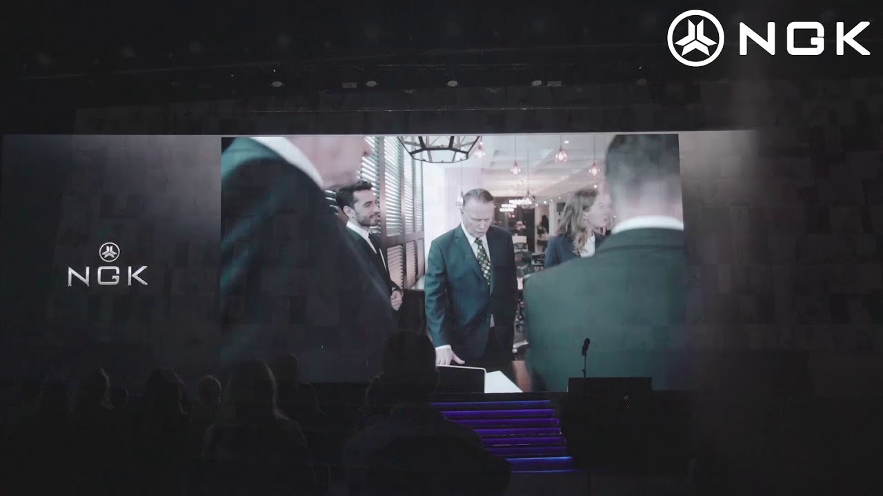 NGK Global Launch Conference: NGK leaders make a speech
