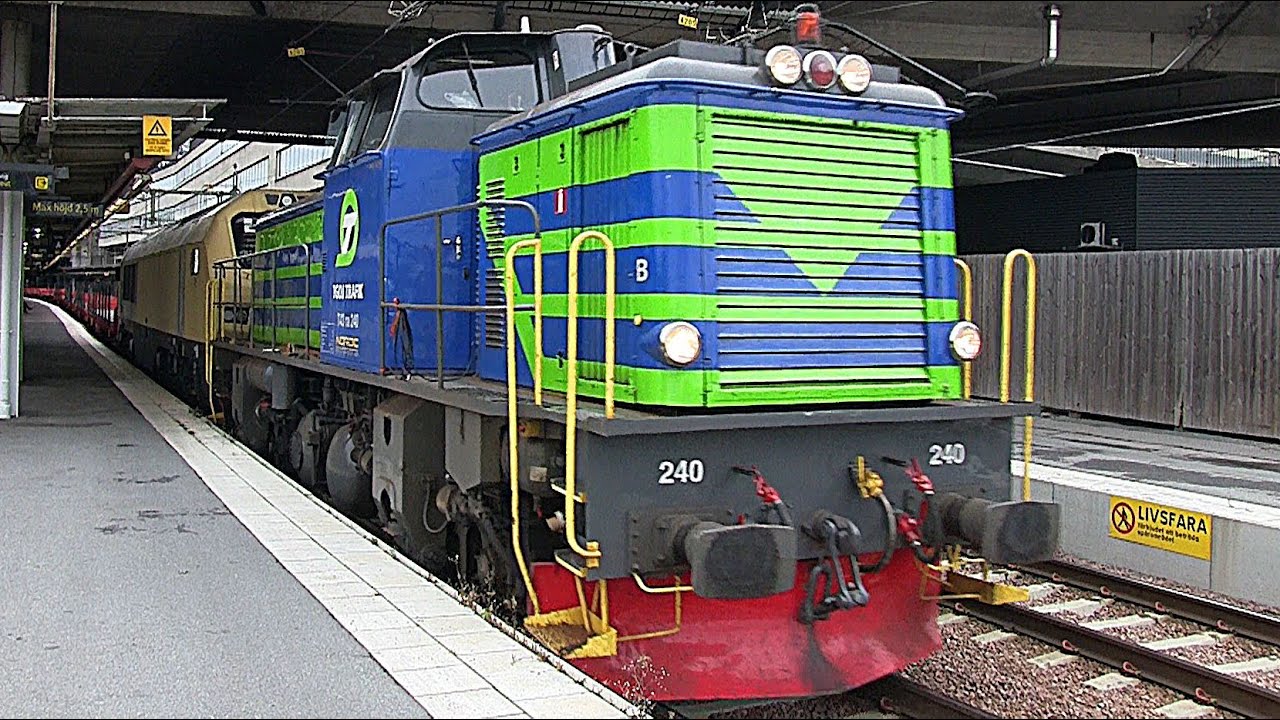 Diesellok T43 240 Green Cargo i TGOJ färger