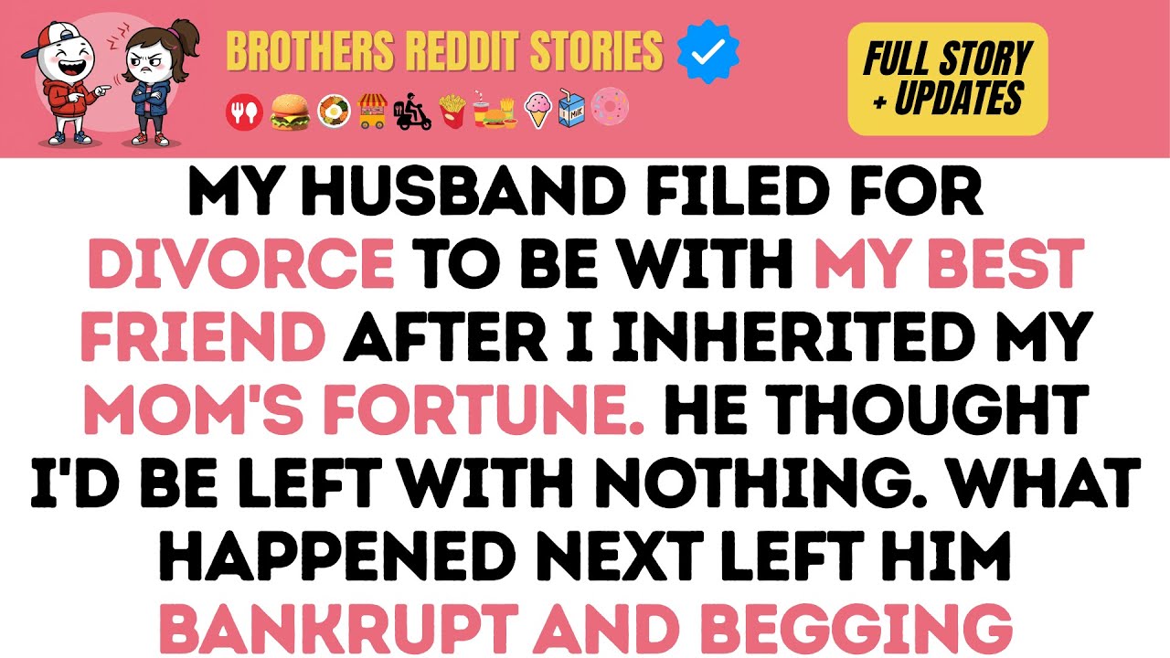 My Husband Filed For Divorce To Be With My Best Friend After I Inherited My Mom's Fortune. He...