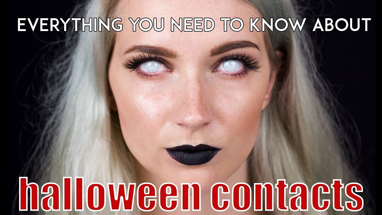 Everything you NEED to know about HALLOWEEN CONTACTS!