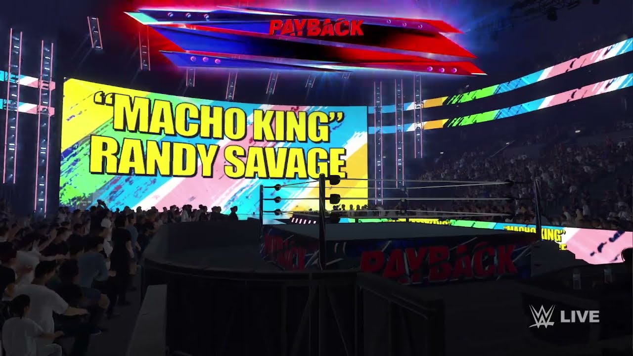 WWE2K24: Macho King Randy Savage Full Entrance!