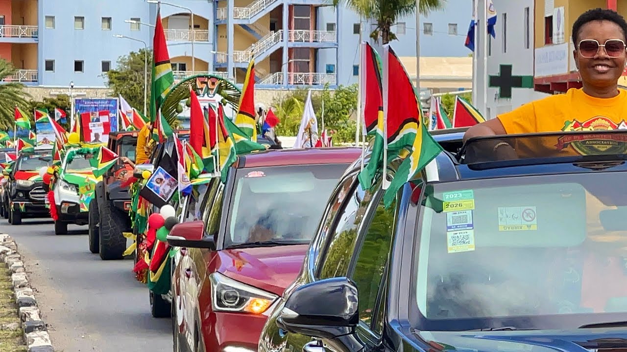 Guyana Independence🇬🇾🇬🇾🇸🇽2025 #Sintmaarten #oneguyana