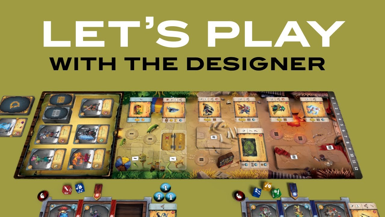 Dicequest playthrough with the designer