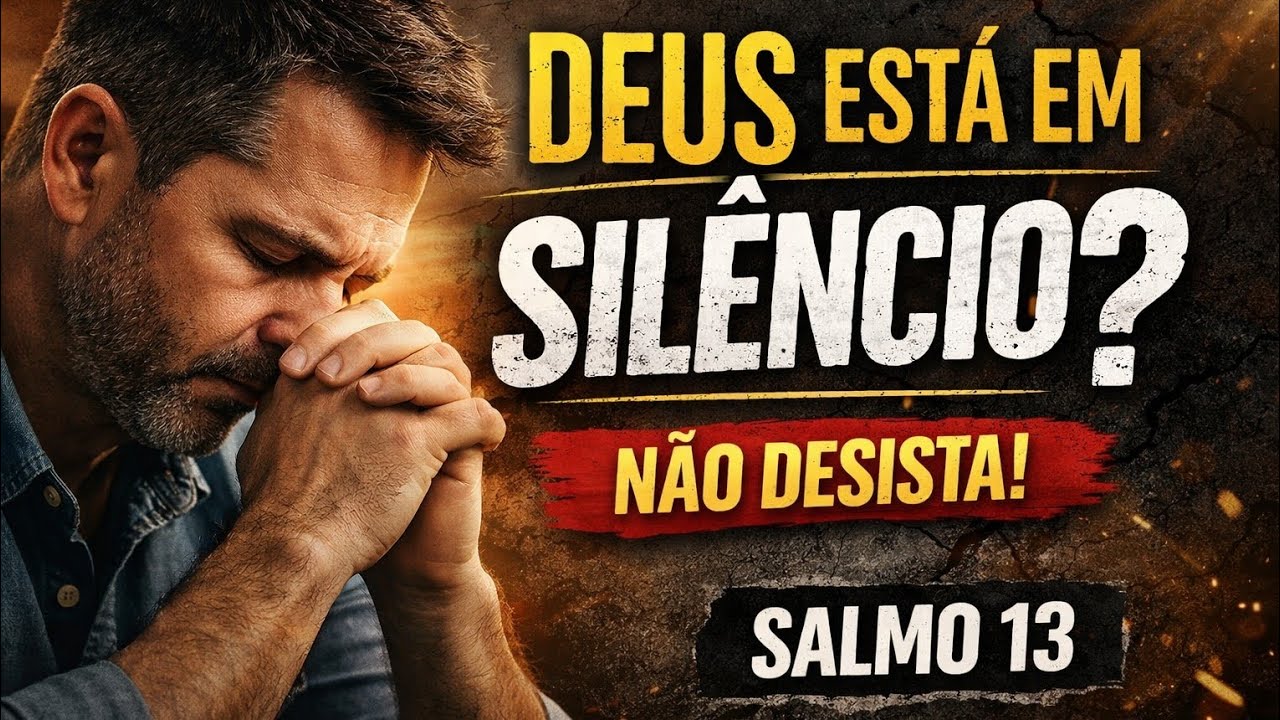 Quando Deus Se Cala: A Verdade Bíblica Que Fortalece Sua Fé | Salmo13 #pregação #palavradedeus #fé