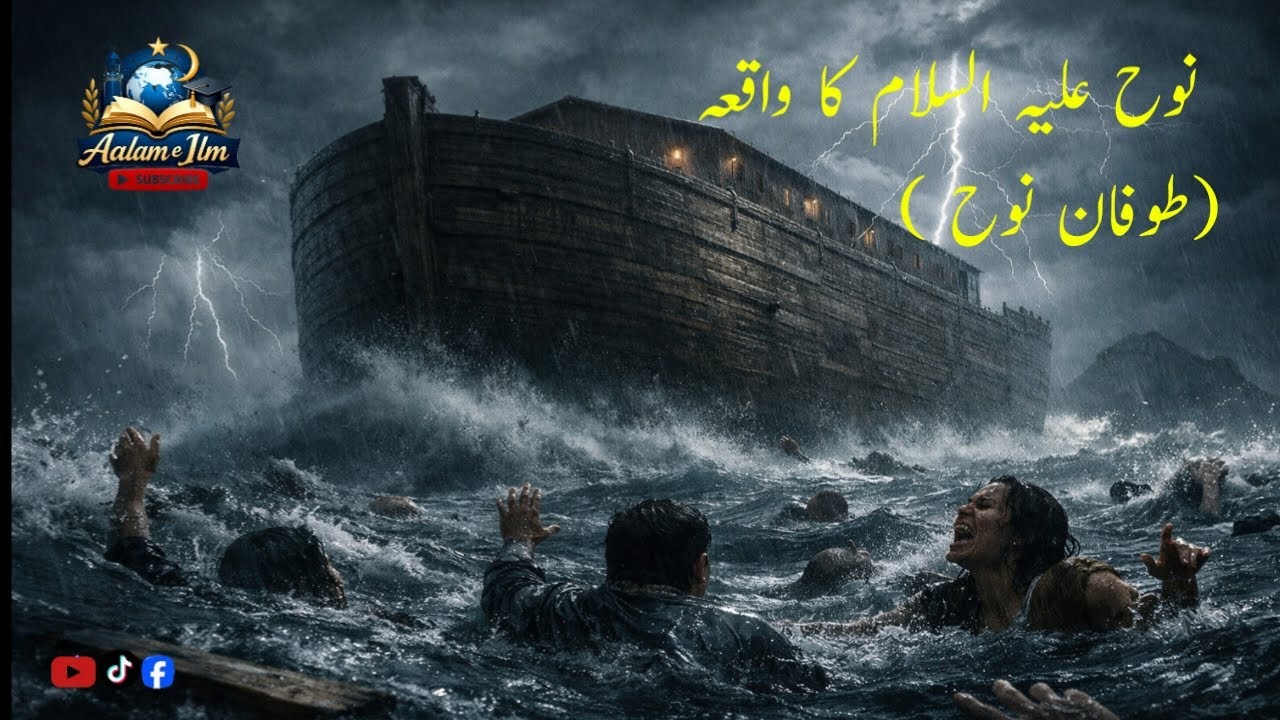 Hazrat Nooh (AS)  ka Waqia Aur Toofane Noah     ...Aalam e elam