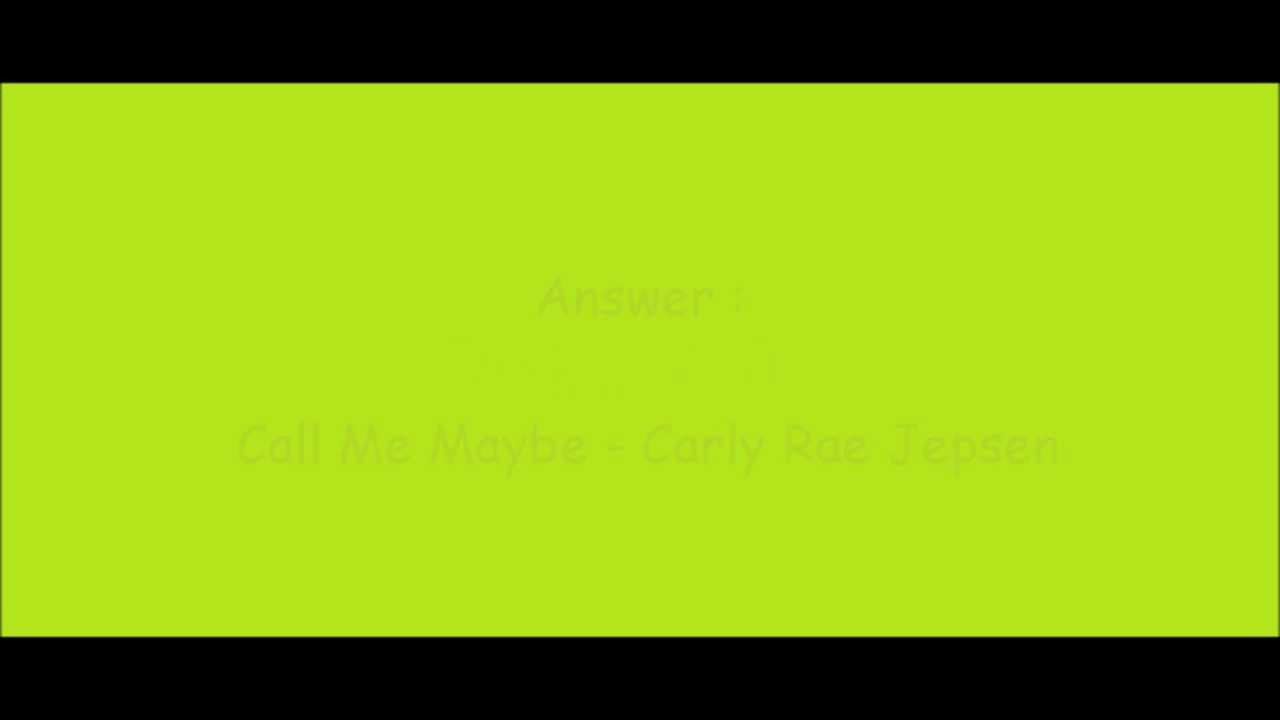 Blind Test - Famous Songs (2007 - 2012)
