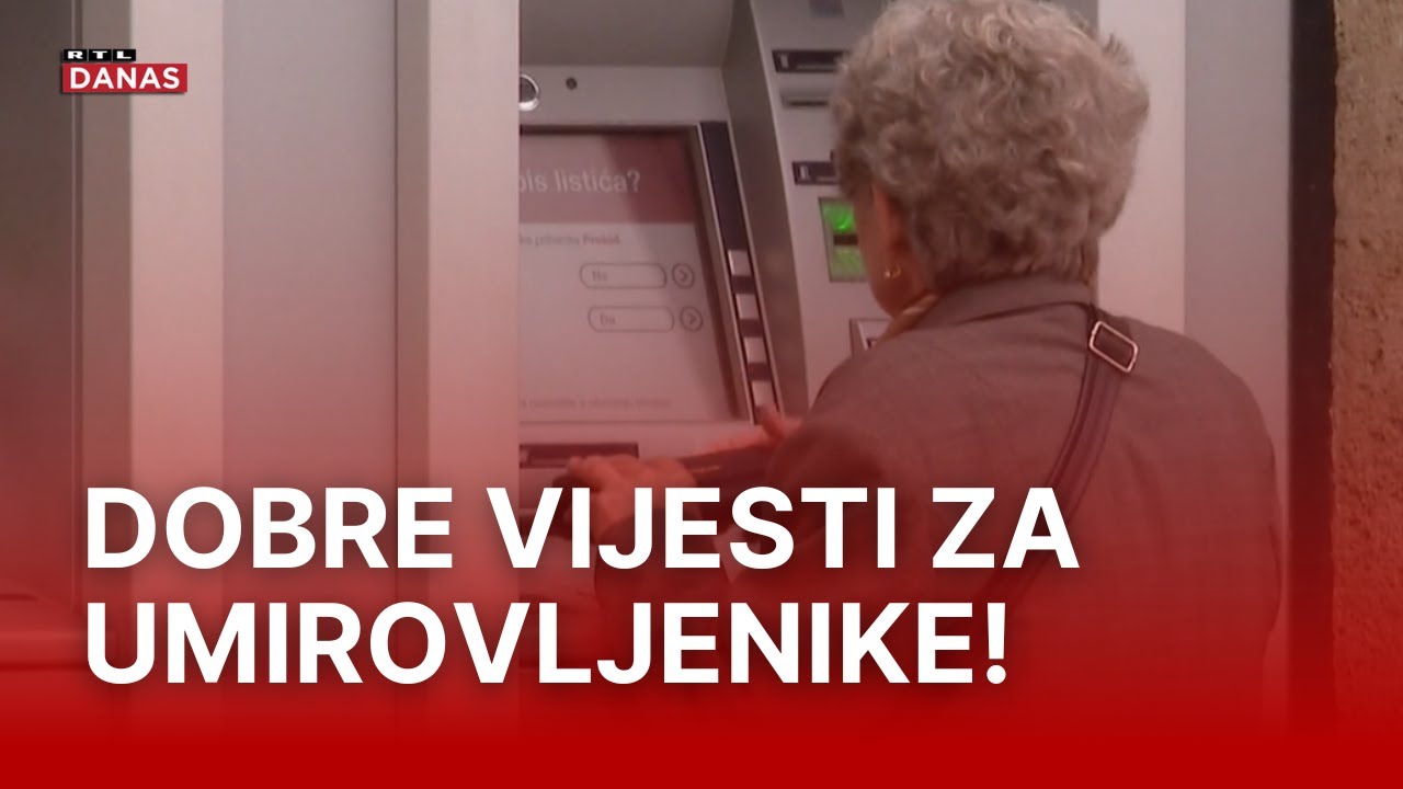 Stiže 13. mirovina: Uskoro počinje isplata, donosimo iznose | RTL Danas