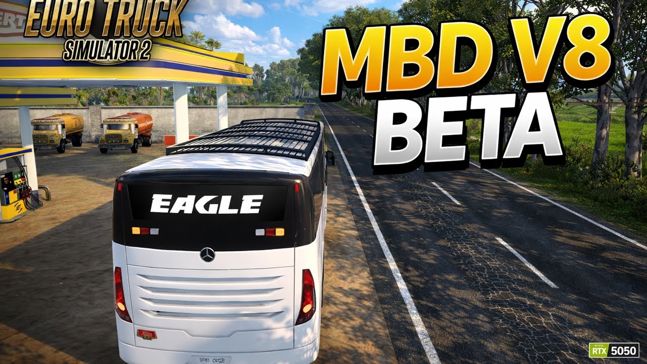 MBD V8 Beta Bangladesh Map | ETS2 Realistic Drive | Euro Truck Simulator 2 (No Commentary)